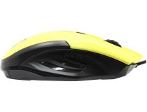 JETACCESS Comfort Mouse OM-U54 Yellow  (RTL) USB 6btn+Roll