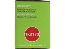 Картридж Cactus CS-TK3170 для Kyocera Ecosys P3050dn/P3055dn/P3060dn