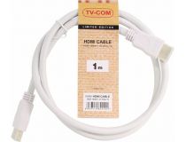 TV-COM CG150SW-1м Кабель HDMI to HDMI (19M -19M) 1м ver1.4 белый