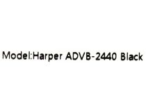 HARPER ADVB-2440 Black Телевизионная наружная антенна (FM/VHF/UHF/DVB T2)