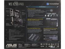 ASUS WS X299 PRO (RTL) LGA2066 X299 4xPCI-E 2xGbLAN SATA ATX 8DDR4
