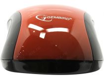 Gembird Wireless Optical Mouse MUSW-320-R  (RTL) USB 3btn+Roll