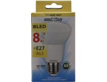 Smartbuy SBL-R63-08-30K-E27 (E27, 640 люмен, 3000K, 8Вт, 220-240В)