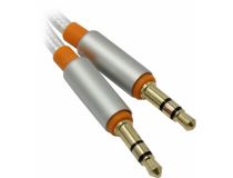 JETACCESS JA-AC02 1м White Кабель Jack3.5-M --  Jack3.5-M 1м
