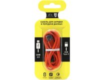 JETACCESS JA-DC31 1м Red Кабель USB 2.0 AM - USB-C M 1м