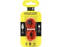 JETACCESS JA-DC31 1м Red Кабель USB 2.0 AM - USB-C M 1м