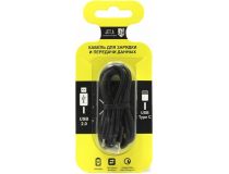 JETACCESS JA-DC31 1м Black Кабель USB 2.0 AM -  USB-C M 1м