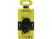JETACCESS JA-AC02 1м Black Кабель Jack3.5-M -- Jack3.5-M 1м