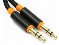 JETACCESS JA-AC02 1м Black Кабель Jack3.5-M -- Jack3.5-M 1м