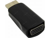 JETACCESS JA-HV01 Black  кабель-адаптер HDMI -- VGA(15F)+аудио