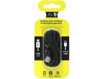 JETACCESS JA-DC21 1м Black Кабель USB 2.0 A-- micro-B 1м