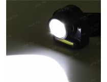 Фонарь ЭРА GA-501 Гранит (1+8 светодиодов, ближний/дальний свет, аккум+З/У)