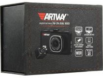 Artway AV-394 (2xCam, 1920х1080/640x480, 120°/90°, LCD 3 , G-sens, microSDHC, мик, Li-Ion)