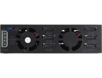 Procase L2-106-SATA3-BK  HotSwap корзина 6xSATA/SAS 2.5 