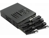Procase L2-106-SATA3-BK  HotSwap корзина 6xSATA/SAS 2.5 