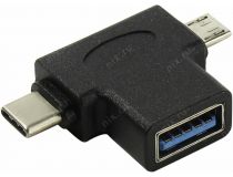 VCOM CA434 Переходник USB3.0 AF -- USB micro-B/USB-C OTG
