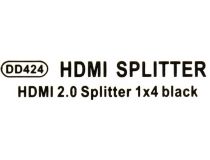 VCOM DD424 HDMI Splitter (1in - 4ou, ver2.0t) + б.п.