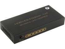 VCOM DD424 HDMI Splitter (1in - 4ou, ver2.0t) + б.п.