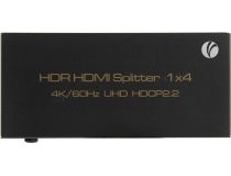 VCOM DD424 HDMI Splitter (1in - 4ou, ver2.0t) + б.п.