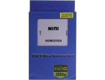 Converter HDMI (F) -- VGA (15F) + audio (питание miniUSB)
