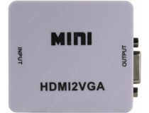 Converter HDMI (F) -- VGA (15F) + audio (питание miniUSB)