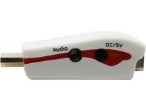 Converter HDMI (M) -- VGA (15F) + audio (питание DC3.5x1.3мм ,5V)