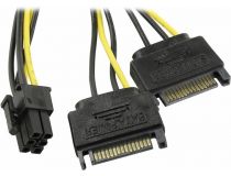 Orient C513 Переходник питания для видеокарт 2SATA M- 6pin