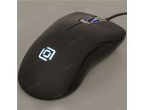 OKLICK Optical Mouse 375M  Black  (RTL) USB 3btn+Roll 1012160 