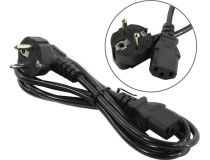 AOpen ACE021-1.8м Кабель компьютер - розетка 220V 1.8м Европейский стандарт, Г-образный