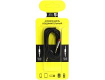 JETACCESS JA-AC01 1.5м Black Кабель Jack3.5-M -- Jack3.5-M 1.5м