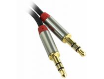 JETACCESS JA-AC01 1.5м Black Кабель Jack3.5-M -- Jack3.5-M 1.5м