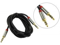 JETACCESS JA-AC01 1.5м Black Кабель Jack3.5-M -- Jack3.5-M 1.5м