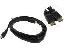 JETACCESS JA-HD10 3м Кабель HDMI to HDMI (19M -19M) 3м плоский ver2.0