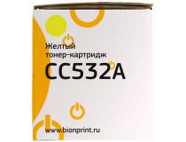 Картридж Bion CC532A Yellow для HP LJ CP2025/CM2320