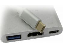 KS-is KS-342  USB-CM to HDMI+USB3.0+USB-C Adapter
