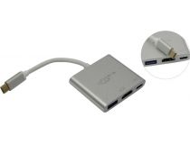 KS-is KS-342  USB-CM to HDMI+USB3.0+USB-C Adapter