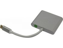 KS-is KS-342  USB-CM to HDMI+USB3.0+USB-C Adapter