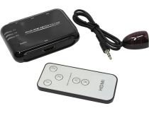 Greenconnect GL-vTC05 3-port HDMI Switch (3in - 1out, ПДУ)