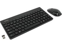 Smartbuy SBC-220349AG-K (Кл-ра, USB, FM+Мышь 3кн, Roll, FM)