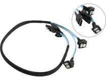 Orico CPD-7P6G-BW902S SerialATA Cable, двойной, Г-образный коннектор