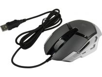 OKLICK Gaming Mouse 915G V2  Black&Silver (RTL) USB 6btn+Roll 1003993 