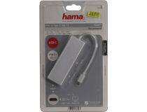 Hama 135756 3-port USB3.1 Hub,HDMI, подкл. USB-C
