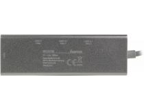Hama 135756 3-port USB3.1 Hub,HDMI, подкл. USB-C