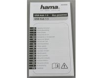 Hama 135756 3-port USB3.1 Hub,HDMI, подкл. USB-C