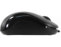 OKLICK Optical Mouse 115SR  Black  (RTL) USB 3btn+Roll 492888 