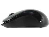 OKLICK Optical Mouse 115SR  Black  (RTL) USB 3btn+Roll 492888 