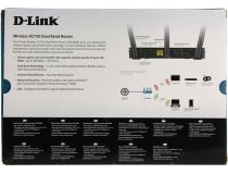 D-Link DIR-806A RU/B1A  Wireless AC750 Dual Band Router (4UTP100Mbps, 1WAN, 802.11ac/a/g/n, 433Mbps, 3x dBi)