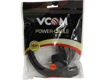 VCOM CE021-CU1.0-1.8м Кабель компьютер - розетка 220V Европейский стандарт, Г-образный