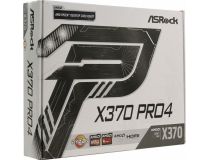 ASRock X370 PRO4 (RTL) AM4 X370 2xPCI-E Dsub+DVI+HDMI GbLAN SATA RAID ATX 4DDR4
