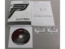 ASRock X370 PRO4 (RTL) AM4 X370 2xPCI-E Dsub+DVI+HDMI GbLAN SATA RAID ATX 4DDR4